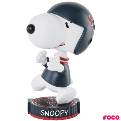 Snoopy Peanuts Bighead NFL Bobbleheads