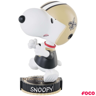 Snoopy Peanuts Bighead NFL Bobbleheads