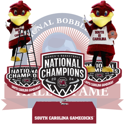 South Carolina Gamecocks 2024 NCAA Women's Basketball National Champions Bobbleheads