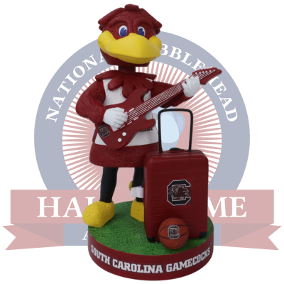 South Carolina Gamecocks Cocky Rocking in Cleveland Bobblehead