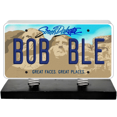 License Plate Bobbles