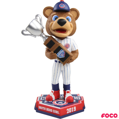 South Bend Cubs 2019 Midwest League Champions Bobblehead