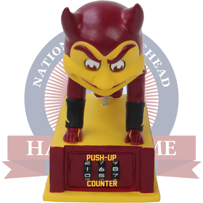 Sparky the Sun Devil Arizona State Sun Devils Mascot Push-Up Counter Bobblehead
