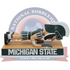 Sparty Michigan State Spartans Mascot Kissing the Court Bobblehead (Presale)