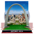 Gateway Arch St. Louis Bobble