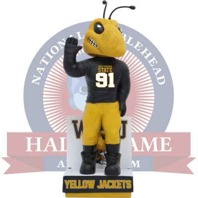 Stinger West Virginia State Yellow Jackets Mascot Bobblehead