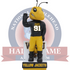 Stinger West Virginia State Yellow Jackets Mascot Bobblehead