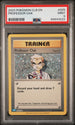 2023 POKEMON BLASTOISE & SUICUNE ex DECK PROFESSOR OAK #25 PSA 9