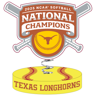 Texas Longhorns 2025 Softball National Champions Bobbleheads (Presale)
