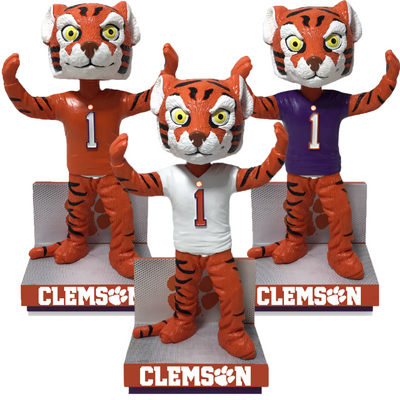 The Tiger Clemson Tigers Mascot Bobbleheads
