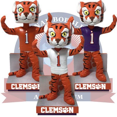 The Tiger Clemson Tigers Mascot Bobbleheads