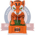 The Tiger Clemson Tigers Mascot Push-Up Counter Bobblehead
