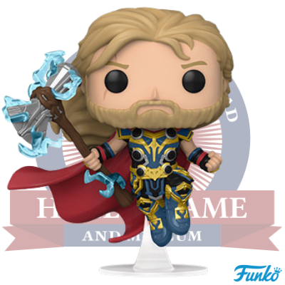 Marvel Studios Thor: Love and Thunder Funko Pop! Bobbleheads