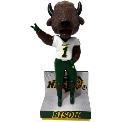 Thundar North Dakota State Bison Mascot Bobbleheads
