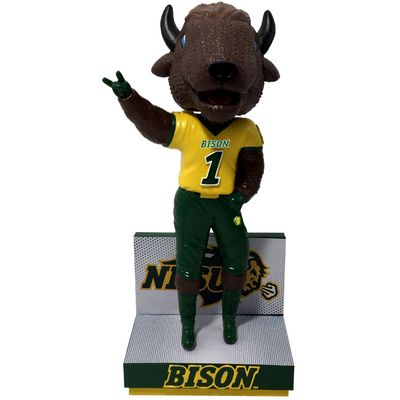Thundar North Dakota State Bison Mascot Bobbleheads
