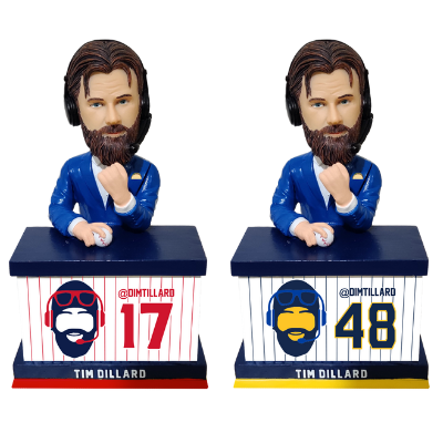 Tim Dillard Broadcaster Bobbleheads
