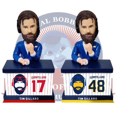 Tim Dillard Broadcaster Bobbleheads
