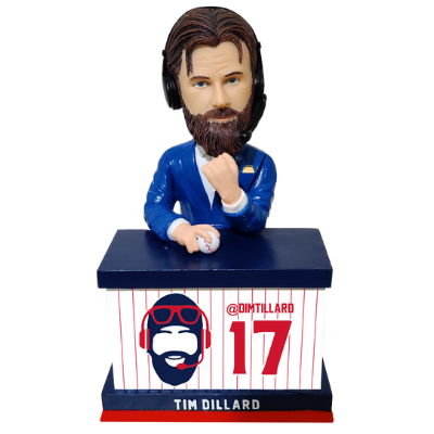 Tim Dillard Broadcaster Bobbleheads