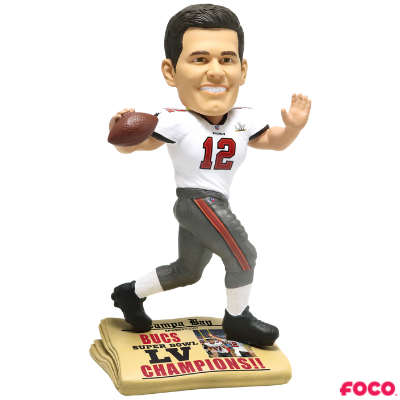 Tampa Bay Buccaneers Super Bowl LV 55 Champions Bobbleheads