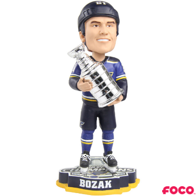 St. Louis Blues 2019 Stanley Cup Champions Bobbleheads