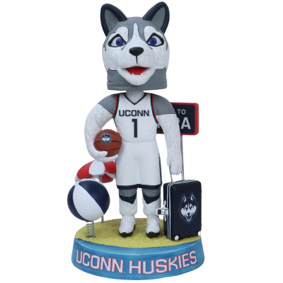 UConn Huskies Jonathan the Husky Welcome to Tampa Bobblehead (Presale)
