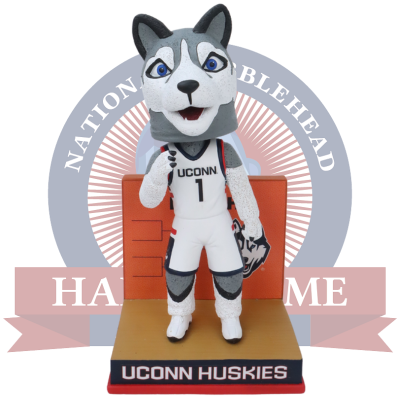 UConn Huskies Basketball Jonathan the Husky Dancing in March Bobblehead