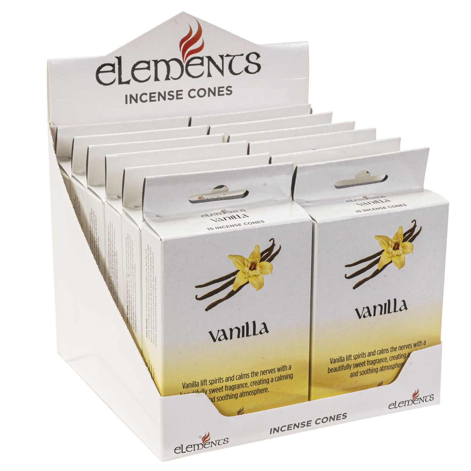 Vanilla Incense Cones Pack of 15