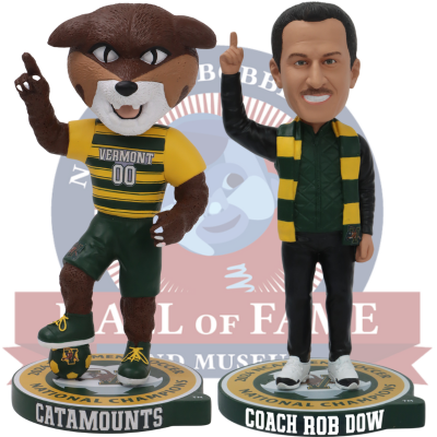 Vermont Catamounts 2024 NCAA Men's Soccer National Champions Bobblehead Set (Presale)