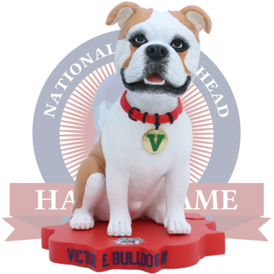 Victor E. Bulldog IV Fresno State Bulldogs Live Bulldog Bobblehead