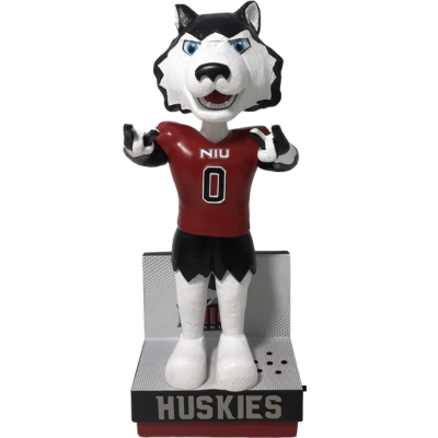 Victor E. Huskie Northern Illinois Huskies Fight Song Mascot Bobbleheads