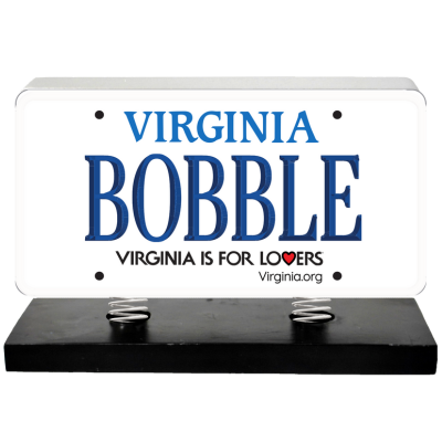 License Plate Bobbles