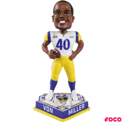 Los Angeles Rams Super Bowl LVI 56 Champions Bobbleheads