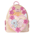 Loungefly Stitch & Angel Cherry Blossom Heart Mini Backpack