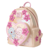 Loungefly Stitch & Angel Cherry Blossom Heart Mini Backpack