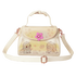 Loungefly Disney Stitch & Angel Cherry Blossom Bow Handle Crossbody Bag