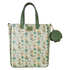 Peter Pan Tinker Bell Disney Clover All-Over Print Tote Crossbody Bag With Coin Bag