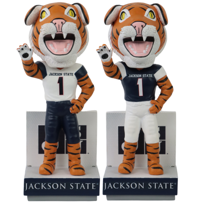 Wavee Dave Jackson State Tigers Mascot Bobbleheads