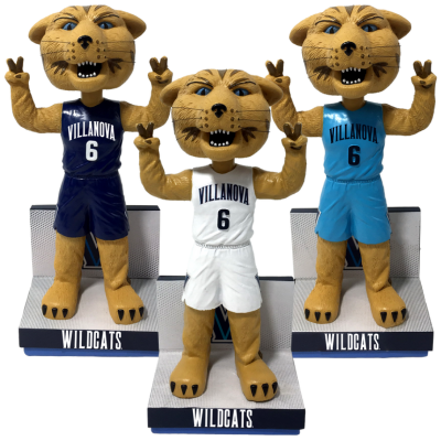 Will D. Cat Villanova Wildcats Mascot Bobbleheads