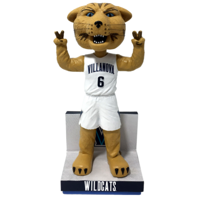 Will D. Cat Villanova Wildcats Mascot Bobbleheads