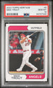 2023 TOPPS HERITAGE MIKE TROUT  #5 - PSA 10