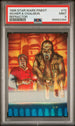 1996 STAR WARS FINEST WUHER & CHALMUN REFRACTOR #72 - PSA 9