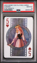 2023 DISNEY 100 PLAYING CARDS AURORA 5 OF HEARTS PSA 10