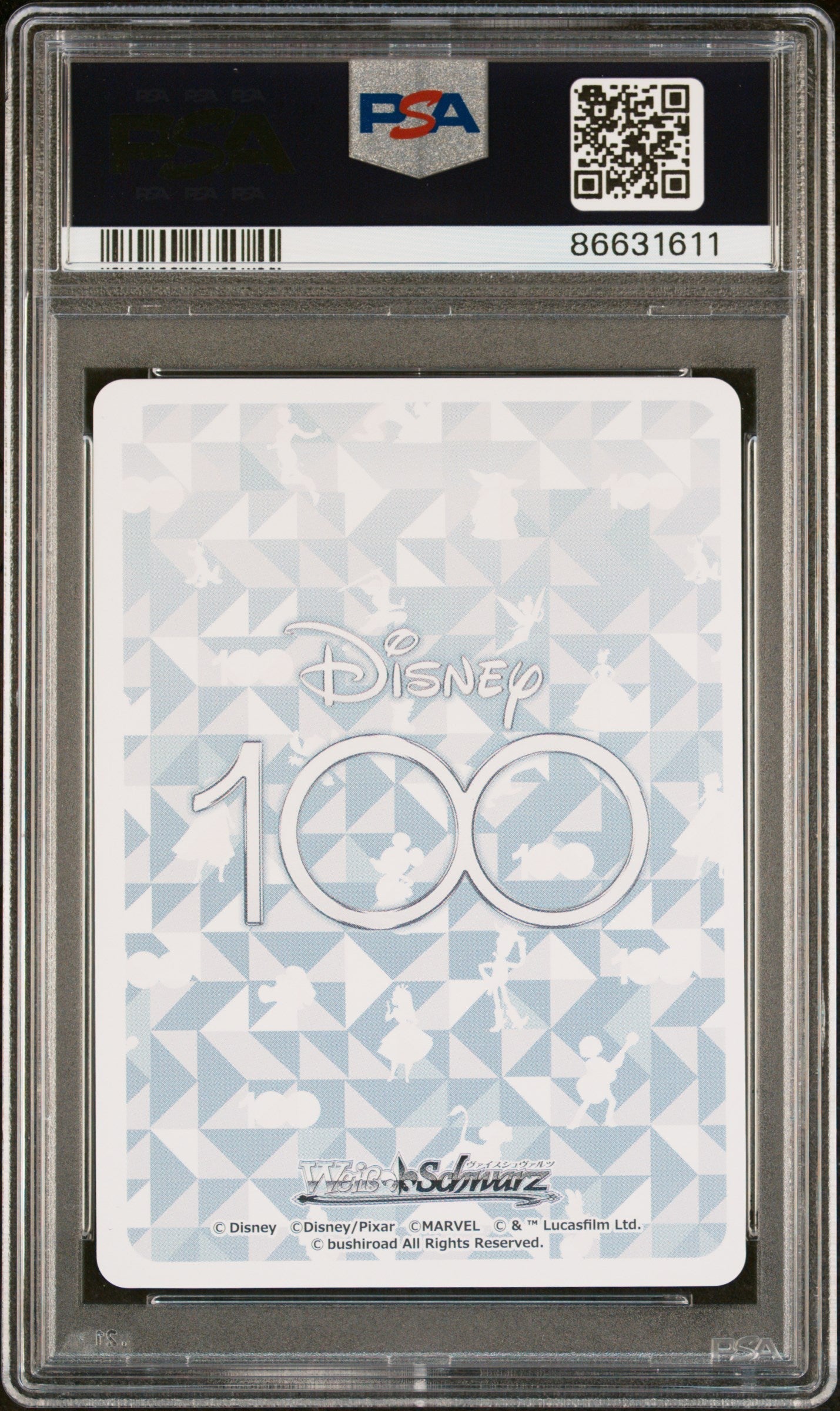 2023 WEISS SCHWARZ JAPANESE DISNEY 100 PASSIONATE GIRL, ANNA S104 91 PSA 10