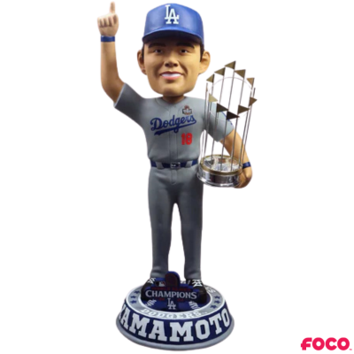 Los Angeles Dodgers 2024 World Series Champions Bobbleheads