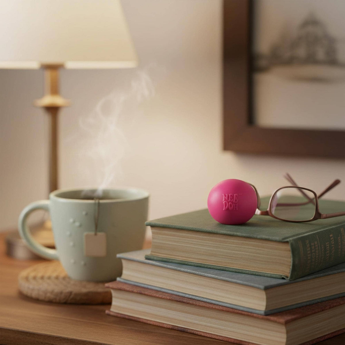 World's Smallest Nee-Doh Pink Squishy Stress Reliever