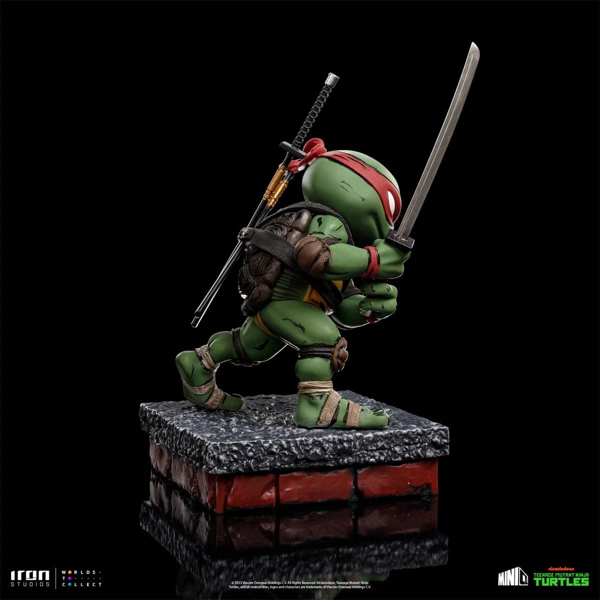 Teenage Mutant Ninja Turtles Leonardo V.2 Red Mask Version Limited Edition Statue - Previews Exclusive