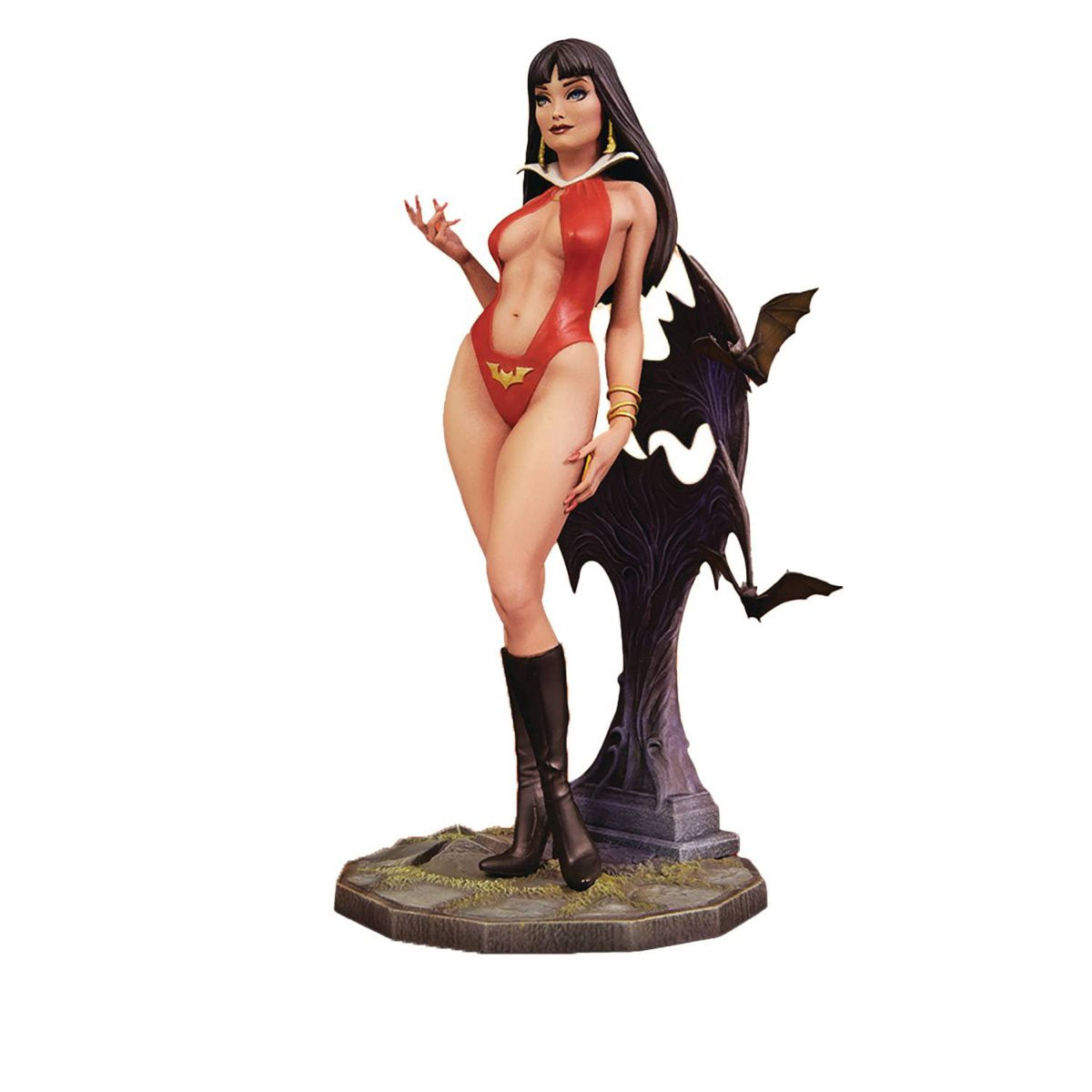 Vampirella with Bat Shadows 1:8 Scale Model Kit