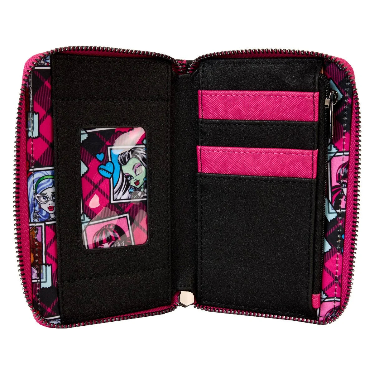 Monster High Crest Zip-Around Wallet