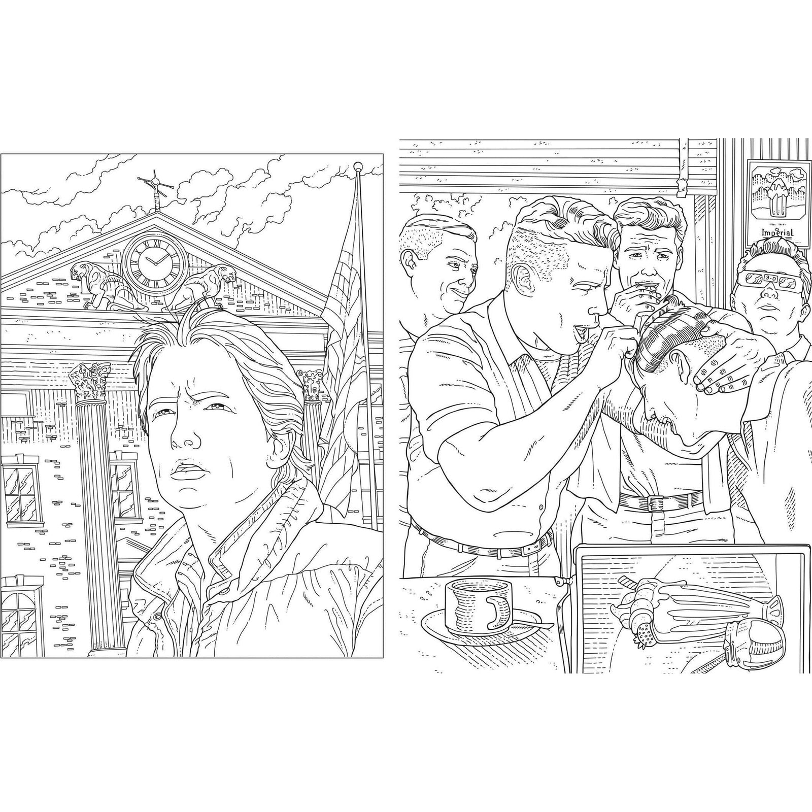 Back to the Future: The Official Coloring Book