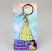 Beauty and the Beast Belle Pewter Keychain